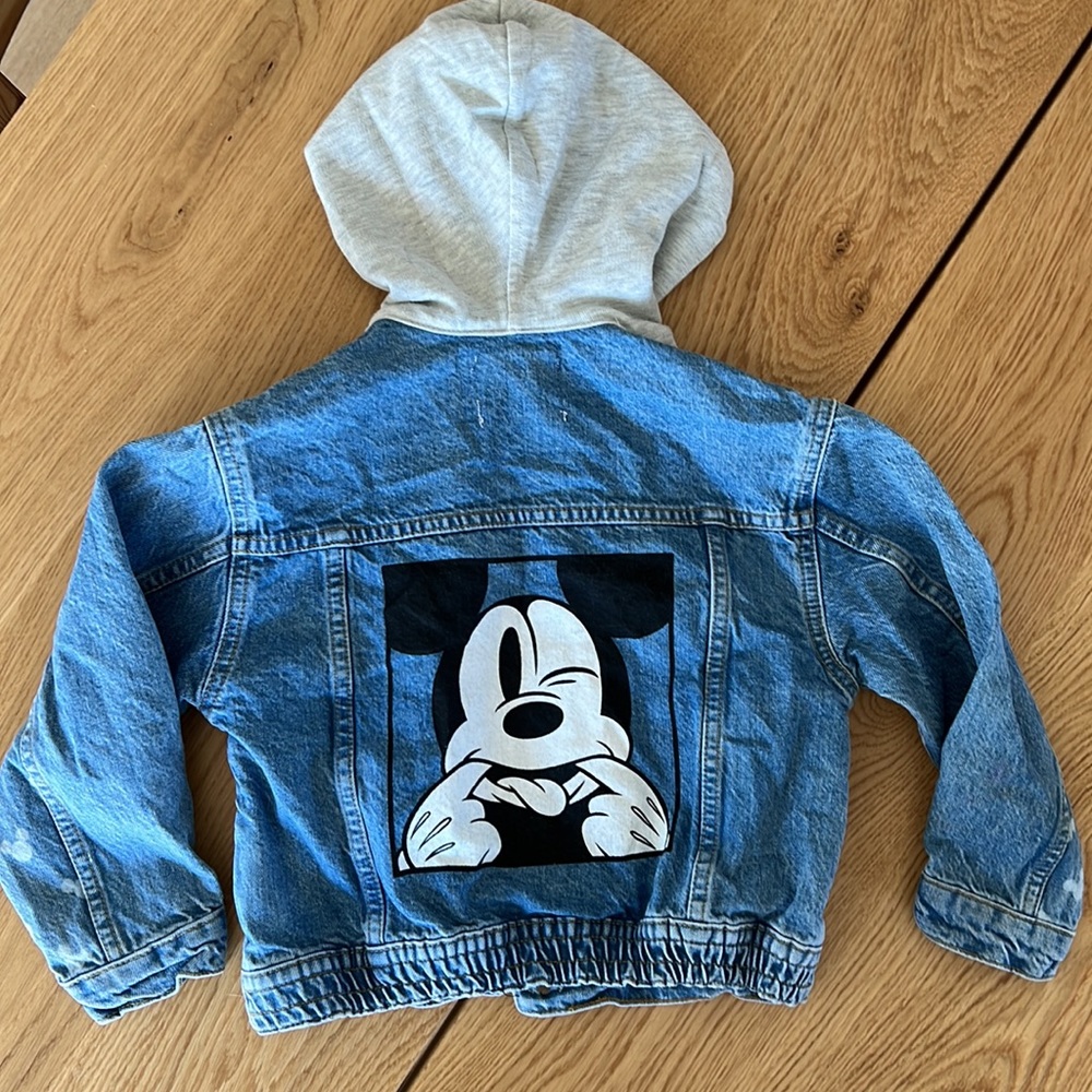 Zara Disney denim coat